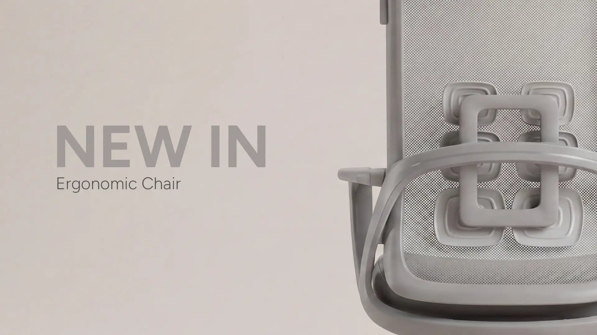 New in — ergonomic chair